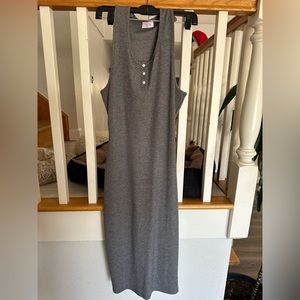 Pink lily body con dress